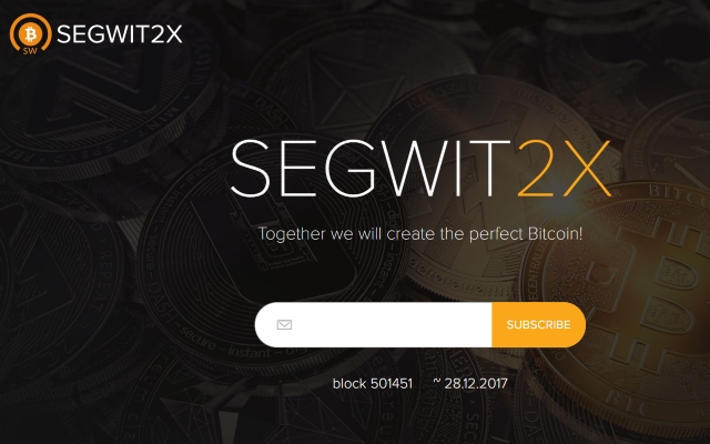 btc segwit2x status